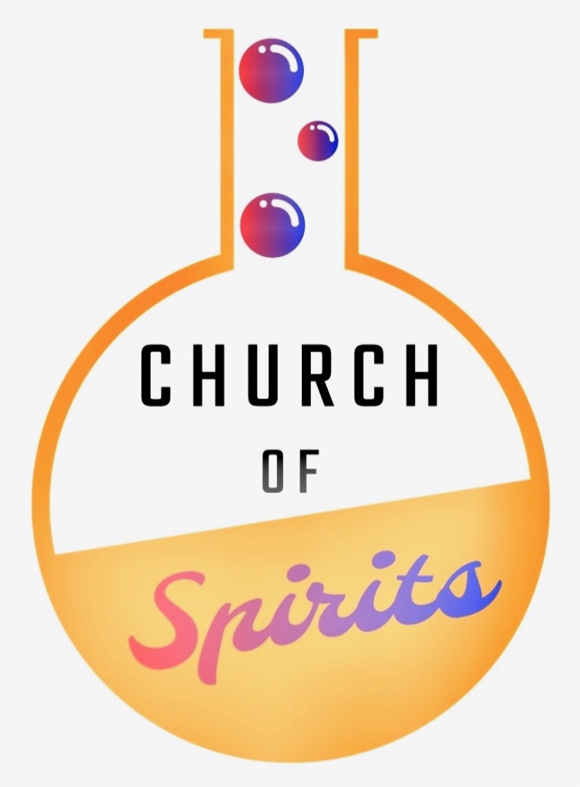 Church of Spirits Flask Logo